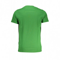 CAVALLI CLASS T-SHIRT MANICHE CORTE UOMO VERDE