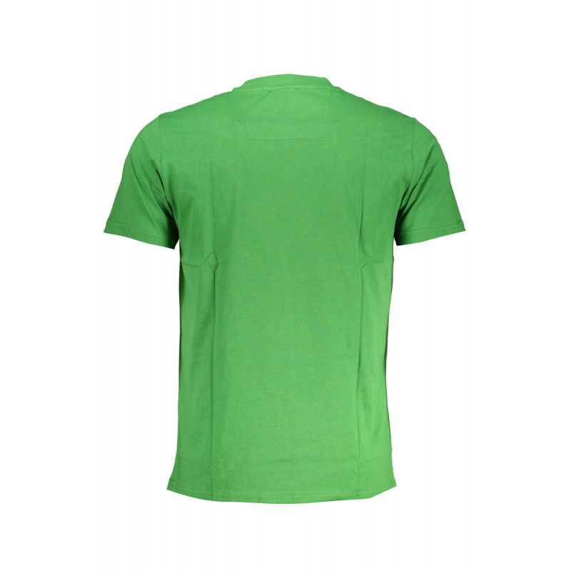 CAVALLI CLASS GREEN MEN'S SHORT SLEEVED T-SHIRT