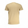 CAVALLI CLASS T-SHIRT MANICHE CORTE UOMO BEIGE
