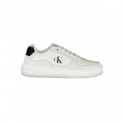 CALVIN KLEIN WHITE WOMEN'S SPORTS SHOES