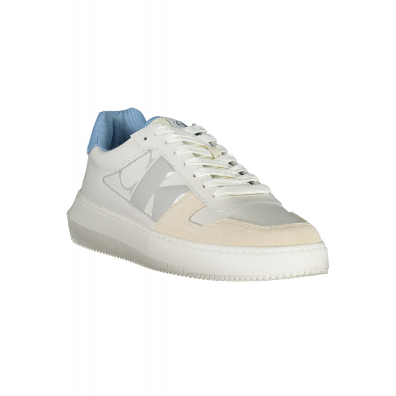 CHAUSSURES DE SPORT POUR HOMMES CALVIN KLEIN BLANCHES