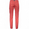GANT PANTALONE UOMO ROSSO