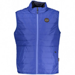NAPAPIJRI MEN'S BLUE SLEEVELESS