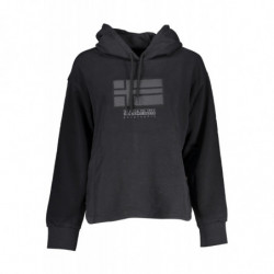 SUDADERA MUJER NAPAPIJRI SIN CREMALLERA NEGRO