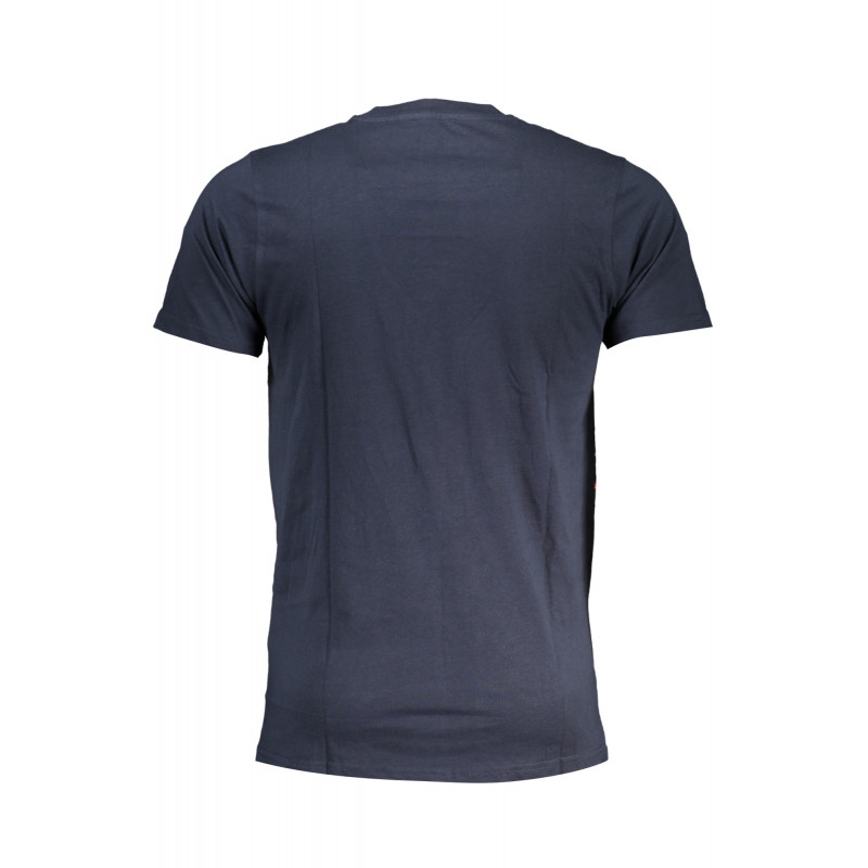 CAVALLI CLASS HERREN-KURZÄRMELIGES T-SHIRT BLAU
