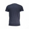T-SHIRT MANCHES COURTES HOMME CAVALLI CLASS BLEU