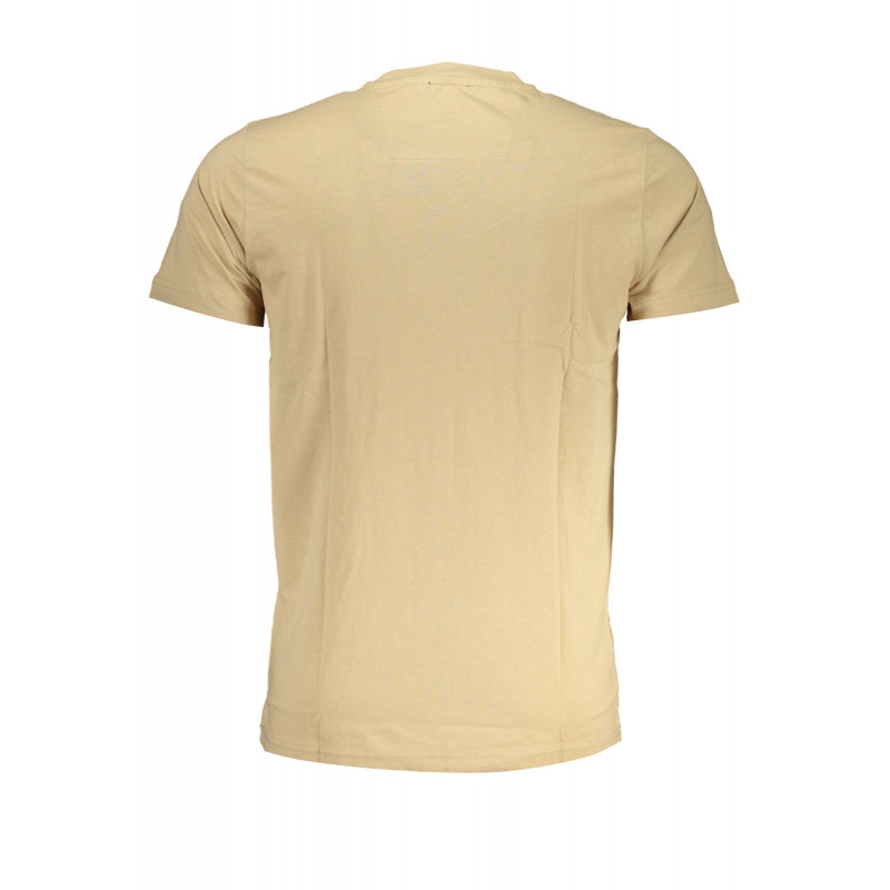 CAVALLI CLASS MEN'S SHORT SLEEVED T-SHIRT BEIGE