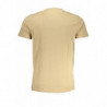 CAVALLI CLASS T-SHIRT MANICHE CORTE UOMO BEIGE