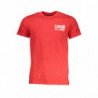 CAVALLI T-SHIRT MANCHES COURTES HOMME CLASS ROUGE