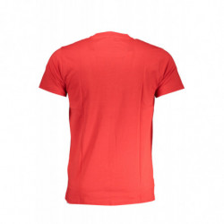 CAVALLI CLASS MEN'S SHORT SLEEVE T-SHIRT RED