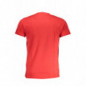 CAVALLI CLASS MEN'S SHORT SLEEVE T-SHIRT RED