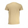 CAVALLI CLASS T-SHIRT MANICHE CORTE UOMO BEIGE