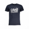 CAVALLI CLASS HERREN-KURZÄRMELIGES T-SHIRT BLAU