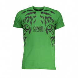 CAVALLI CLASS CAMISETA MANGA CORTA HOMBRE VERDE