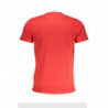 CAVALLI CLASS MEN'S SHORT SLEEVE T-SHIRT RED