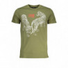 CAVALLI CLASS CAMISETA MANGA CORTA HOMBRE VERDE