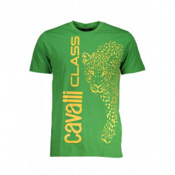 CAVALLI CLASS CAMISETA MANGA CORTA HOMBRE VERDE