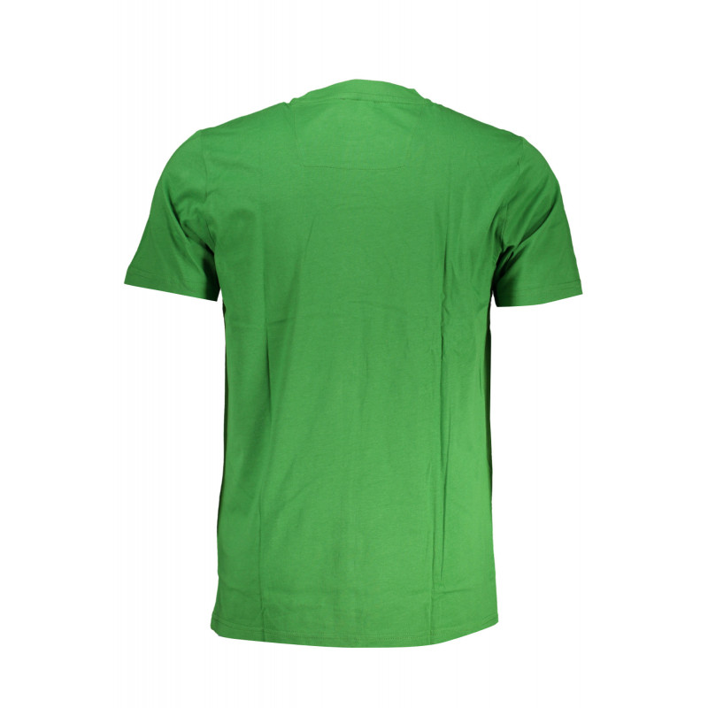 CAVALLI CLASS GREEN MEN'S SHORT SLEEVED T-SHIRT