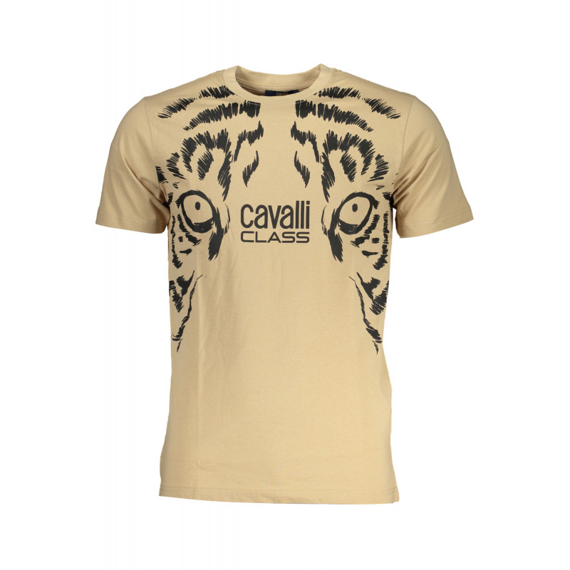CAVALLI CLASS CAMISETA MANGA CORTA HOMBRE BEIGE