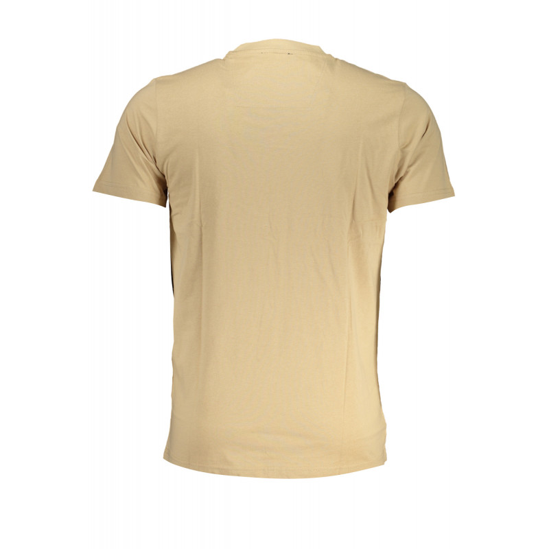 CAVALLI CLASS HERREN-KURZÄRMELIGES T-SHIRT BEIGE