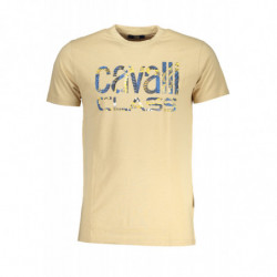T-SHIRT MANCHES COURTES HOMME CAVALLI CLASS BEIGE