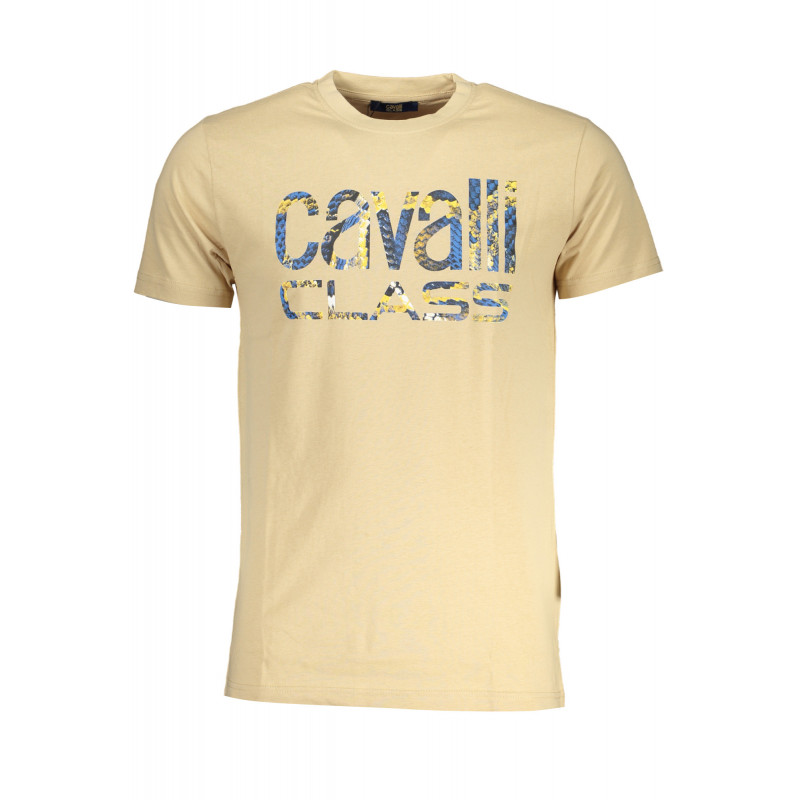 CAVALLI CLASS CAMISETA MANGA CORTA HOMBRE BEIGE