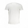 CAVALLI CLASS HERREN-KURZÄRMELIGES T-SHIRT WEISS