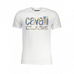 CAVALLI CLASS T-SHIRT MANICHE CORTE UOMO BIANCO