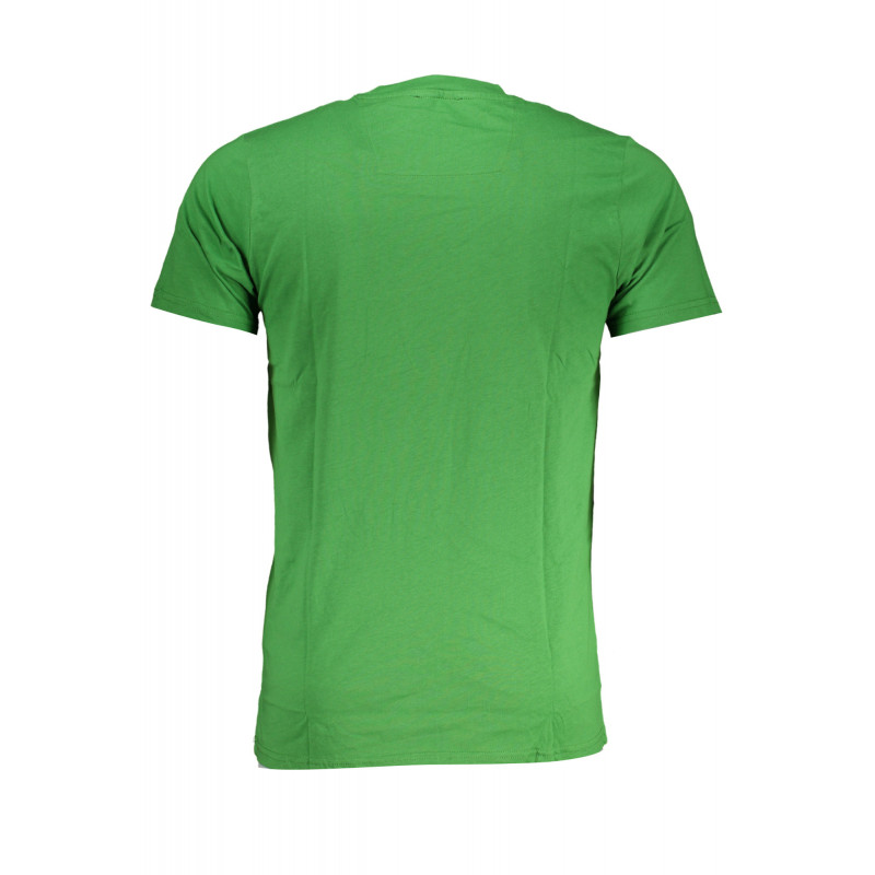 CAVALLI CLASS GREEN MEN'S SHORT SLEEVED T-SHIRT
