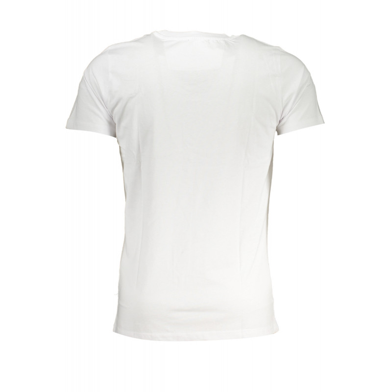 T-SHIRT MANCHES COURTES HOMME CAVALLI CLASS BLANC