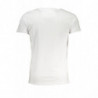 CAVALLI CLASS MEN'S SHORT SLEEVED T-SHIRT WHITE