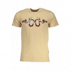 CAVALLI CLASS CAMISETA MANGA CORTA HOMBRE BEIGE