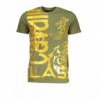 CAVALLI CLASS GRÜNES KURZÄRMELIGES HERREN-T-SHIRT
