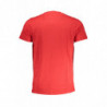 CAVALLI T-SHIRT MANCHES COURTES HOMME CLASS ROUGE