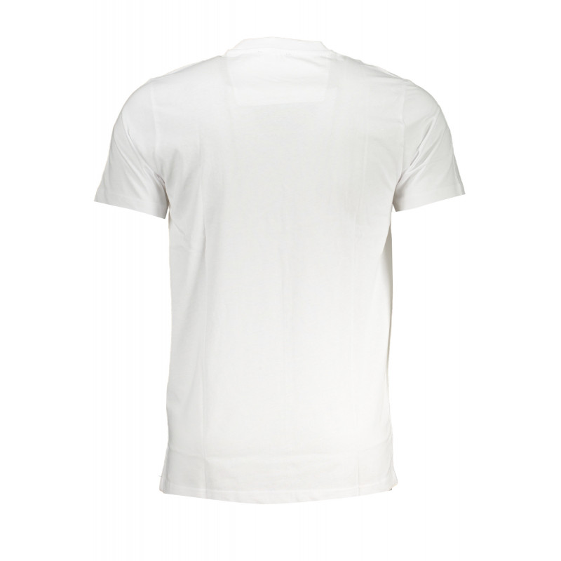 CAVALLI CLASS HERREN-KURZÄRMELIGES T-SHIRT WEISS