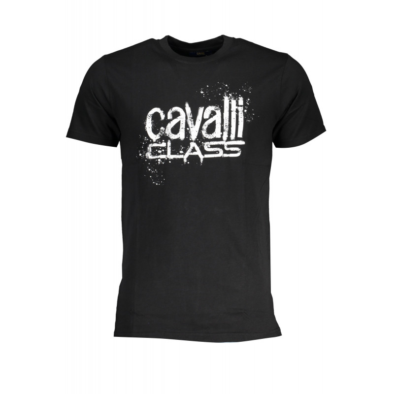 T-SHIRT À MANCHES COURTES HOMME CAVALLI CLASS NOIR