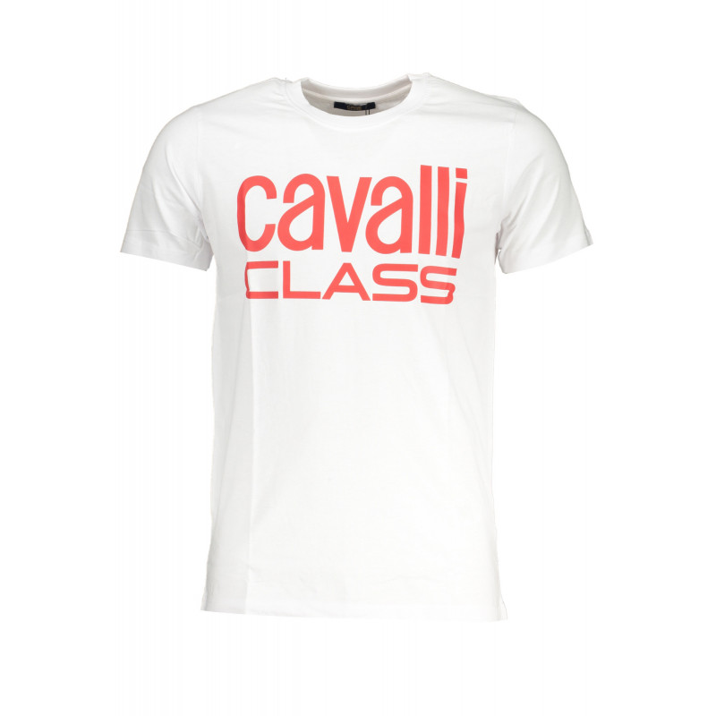 CAVALLI CLASS T-SHIRT MANICHE CORTE UOMO BIANCO