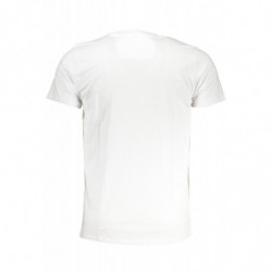 CAVALLI CLASS MEN'S SHORT SLEEVED T-SHIRT WHITE
