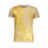 CAVALLI CLASS HERREN-KURZÄRMELIGES T-SHIRT BEIGE