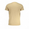 CAVALLI CLASS CAMISETA MANGA CORTA HOMBRE BEIGE