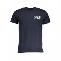 CAVALLI CLASS HERREN-KURZÄRMELIGES T-SHIRT BLAU