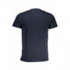 CAMISETA MANGA CORTA HOMBRE CAVALLI CLASS AZUL