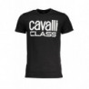 T-SHIRT À MANCHES COURTES HOMME CAVALLI CLASS NOIR
