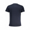 CAVALLI CLASS MEN'S SHORT SLEEVED T-SHIRT BLUE