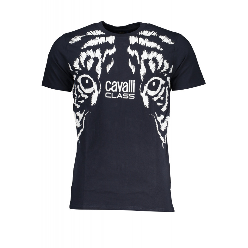 CAMISETA MANGA CORTA HOMBRE CAVALLI CLASS AZUL