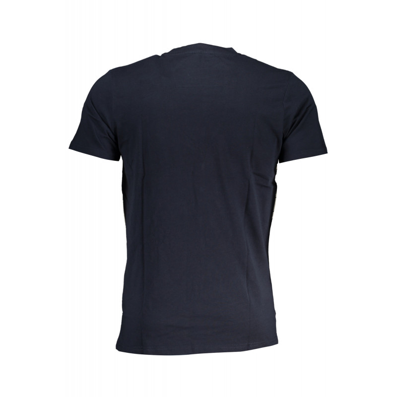 CAVALLI CLASS MEN'S SHORT SLEEVED T-SHIRT BLUE