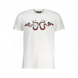 CAVALLI CLASS T-SHIRT MANICHE CORTE UOMO BIANCO