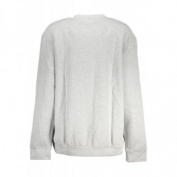 CAVALLI CLASS WOMEN'S GRAY ZIPLESS SWEATSHIRT