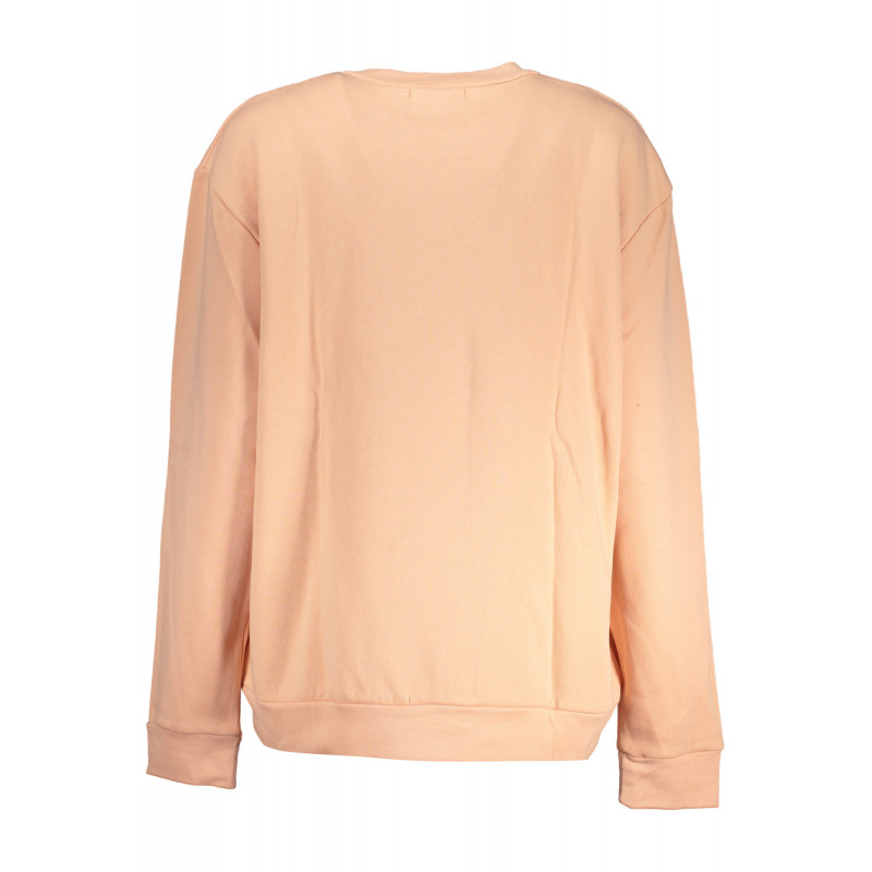 SWEAT-SHIRT FEMME CAVALLI CLASS ROSE SANS ZIP