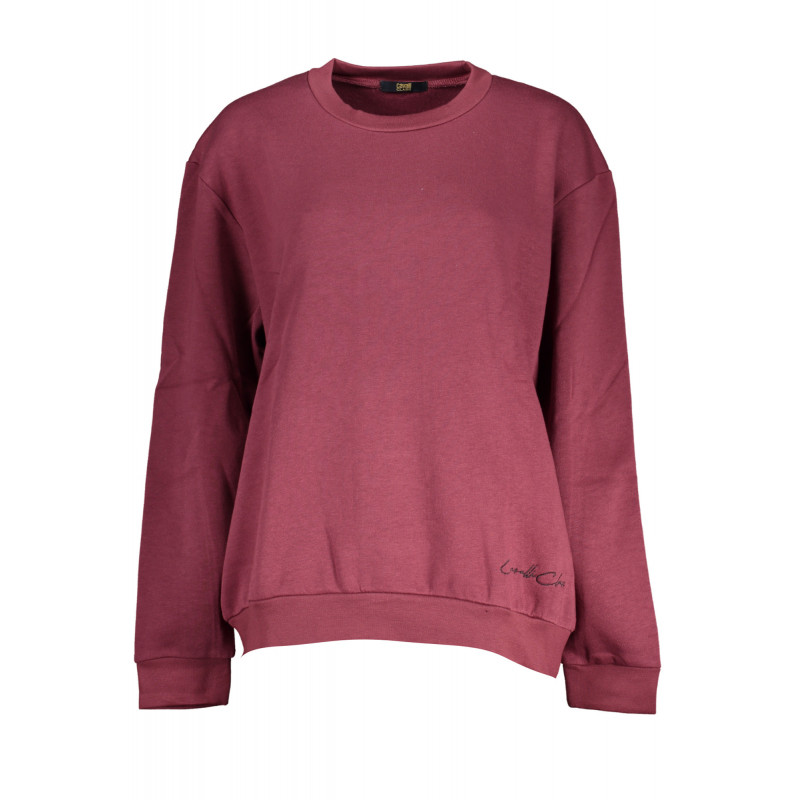 SWEAT-SHIRT FEMME CAVALLI CLASS SANS ZIP VIOLET